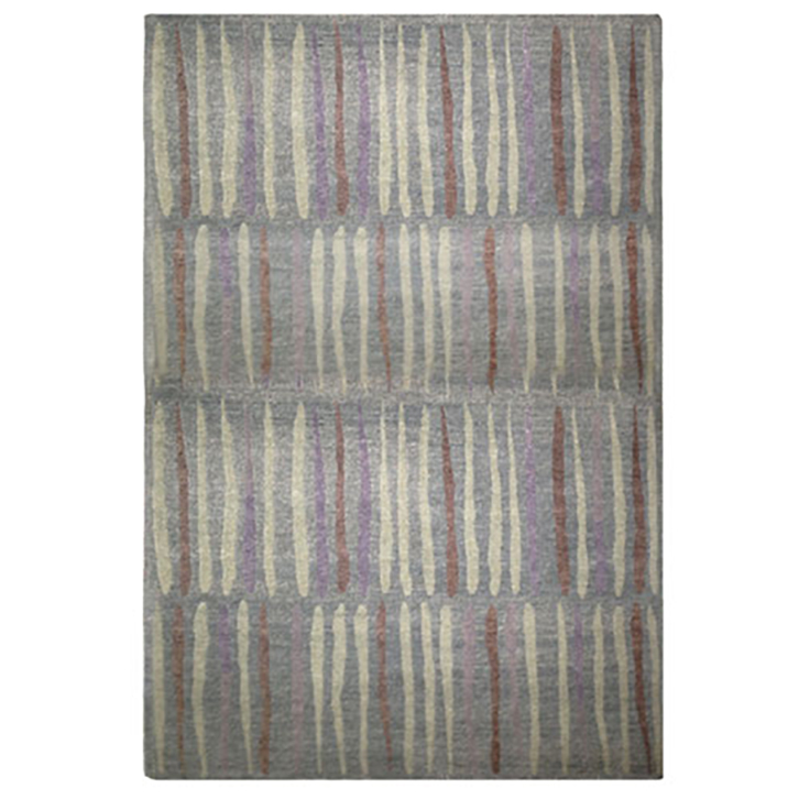 Tufenkian Modern Blue Purple Grey Wool, Grey And Purple Area Rug