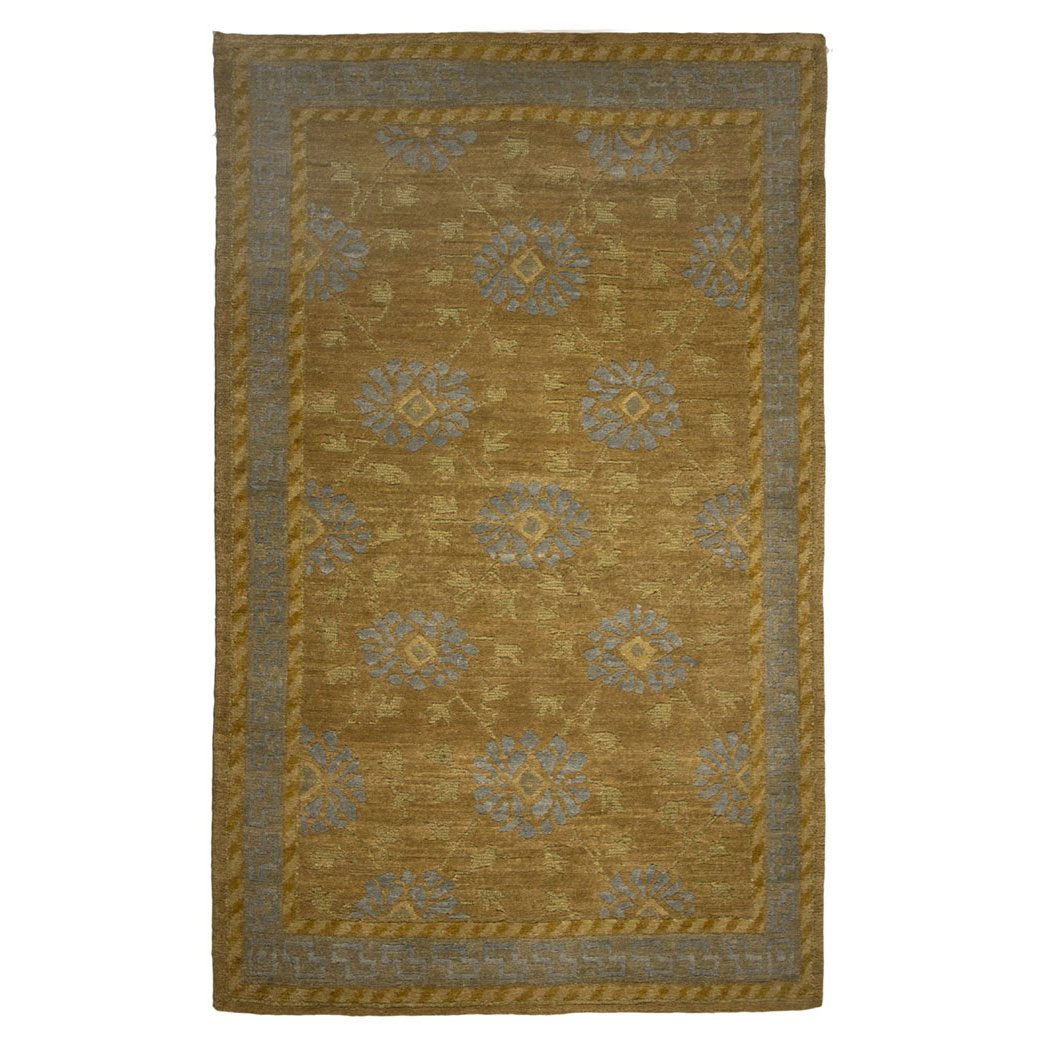 Tufenkian Modern Green Blue Wool Rug 7604 Andonian Rugs Seattle Bellevue S Cleaning Repairs Area Transitional Interior Designer Hand Made