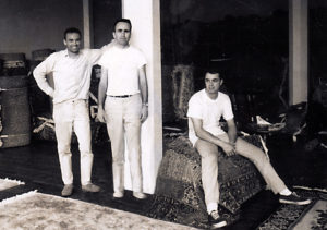 Andonian brothers in the store