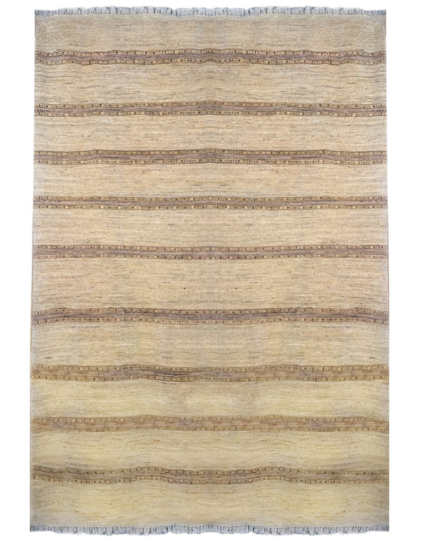 6x9 Modern Striped Gabbeh #4566