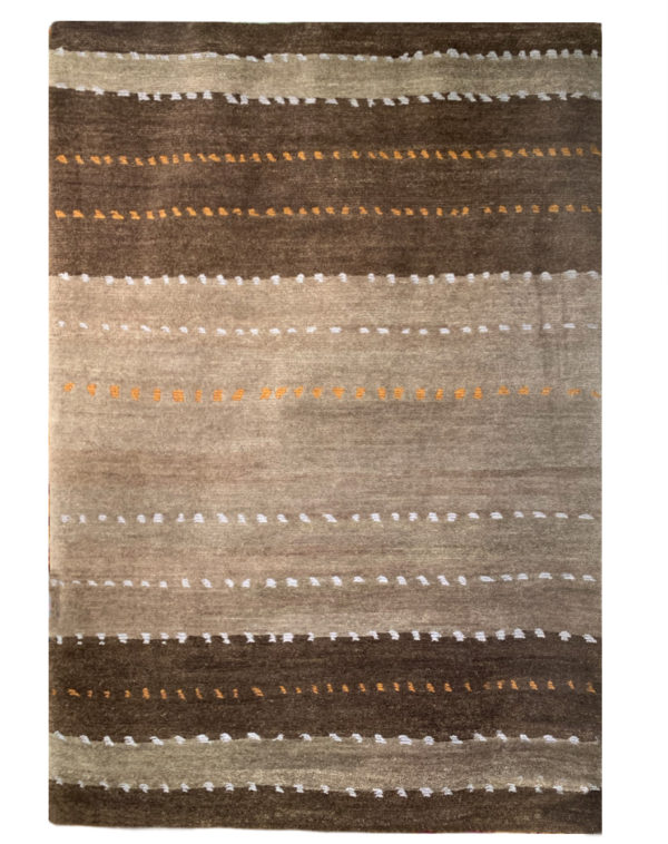 5x7 Tufenkian Wool Modern Rug #8538