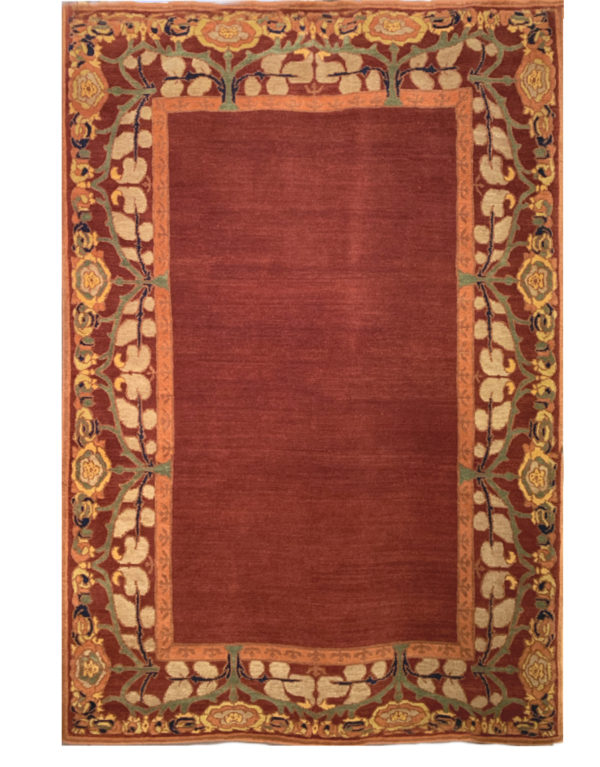 Tufenkian Floral Border Rug 9144